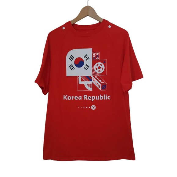 Fifa Other - 2022 FIFA World Cup Qatar Korea Republic Official Licensed Red T-Shirt Unisex L